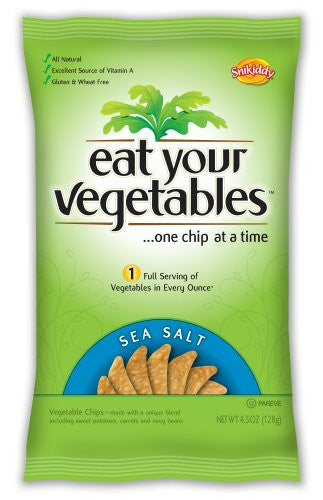 Chip Veggie Sea Salt 4.5 OZ (Pack of 6)