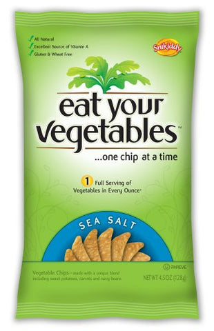 Chip Veggie Sea Salt 4.5 OZ (Pack of 6)