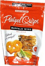 Pretzel Crisps, Buffalo Wing 7.2 OZ (Pack of 4)
