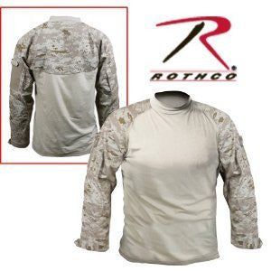 Desert Digital Camouflage Combat Shirt - Small