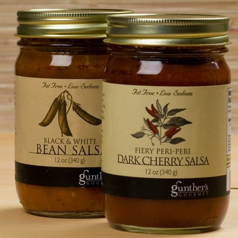 Gunthers Gourmet Salsa, Peri-Peri Dark Cherry