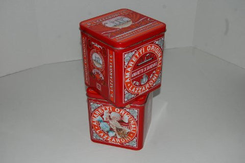 Lazzaroni Amaretti Di Saronno Cookies Tin 1lb