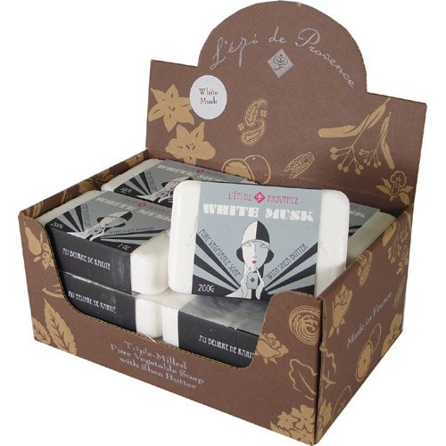 White Musk Paper Band Soap 200 g