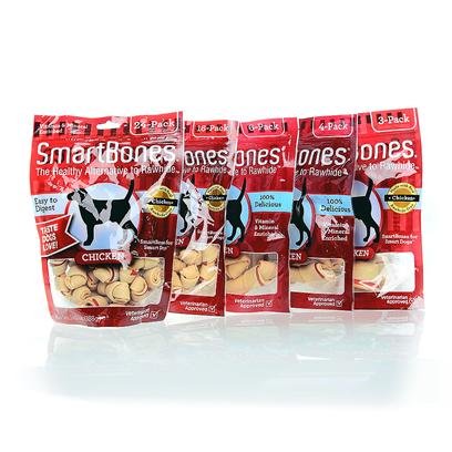 SmartBones Mini, Rawhide Free Dog Treats, Chicken - 16 pack