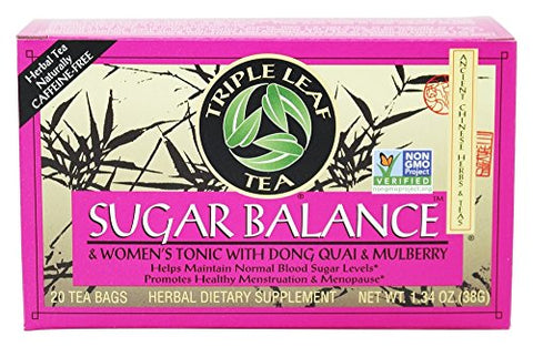 Triple Leaf Tea - 20 bag Sugar Balance Women's Tonic Tea