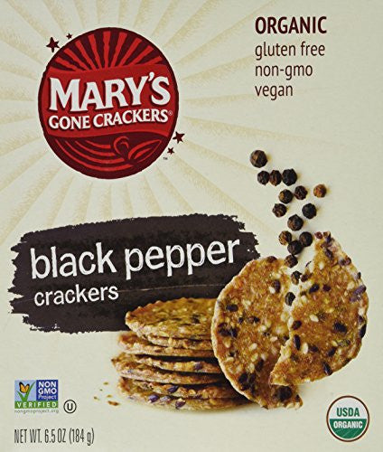 Crackers Black Pepper 6.5 oz. box
