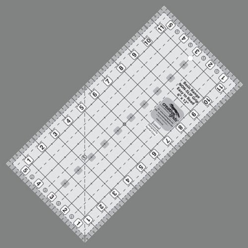 Creative Grids Basic Range 6in x 12in Rectangle Quilt Ruler