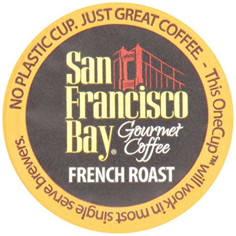 San Francisco Bay Gourmet Coffee OneCup French Roast Coffee 12 Count