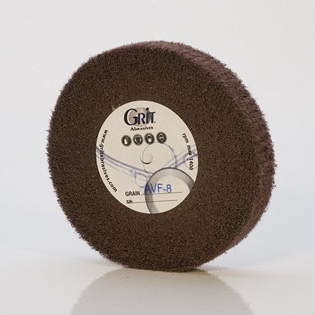 SATIN FINISH BUFF 4-1/2 X 3/4-RED VERY FINE
