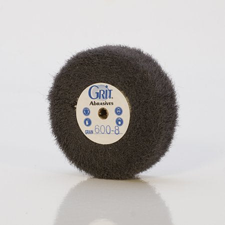 SATIN FINISH BUFF 2-1/2 X 3/4 GREY ULTRA-FINE