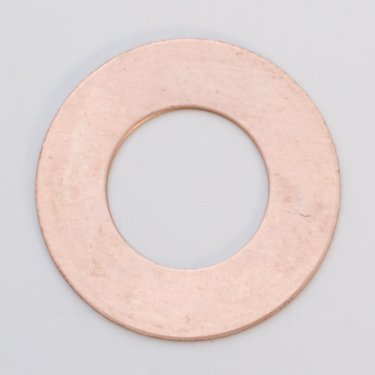 COPPER 24GA - 1" x 1/2" ID WASHER- PK/6