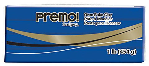 Premo! Sculpey Ultramarine Blue Hue, 1lb