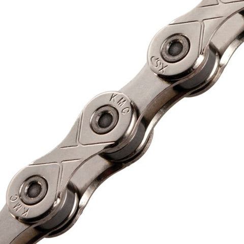 CHAIN KMC X1 SILVER 3/32" 96-LINK SINGLE SPEED