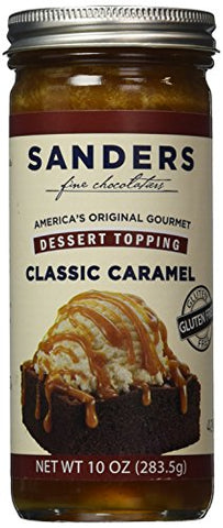 Dessert Toppings, Classic Caramel Topping, Original Butterscotch Caramel, 10 oz Jar