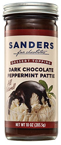 Dessert Toppings, Peppermint Pattie Topping, 10 oz Jar