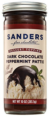 Dessert Toppings, Peppermint Pattie Topping, 10 oz Jar
