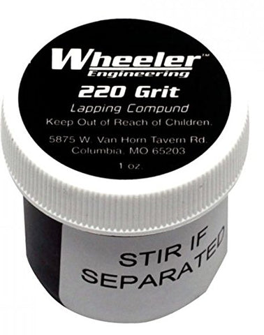 Wheeler Engineering Replacement 220 grit lapping compound - 1 oz. jar