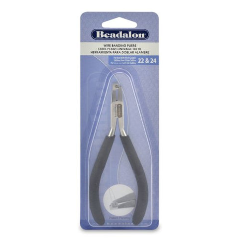 Wire Banding Pliers, Single Band,  22 & 24 gauge, Stainless Steel Construction