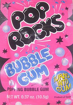 Pop Rocks Bubble Gum,  0.37 oz