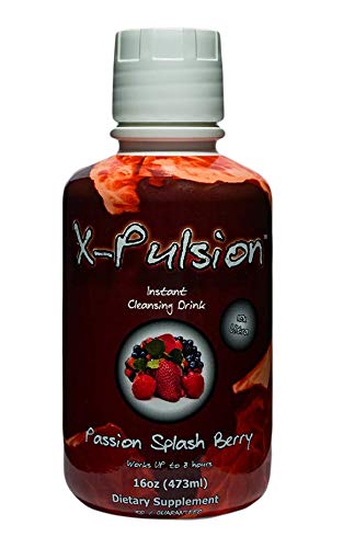 X-Pulsion Instant Cleansing Drink, Passion Splash Berry, 16 oz