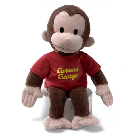 Gund Curious George - Red Shirt, 16"