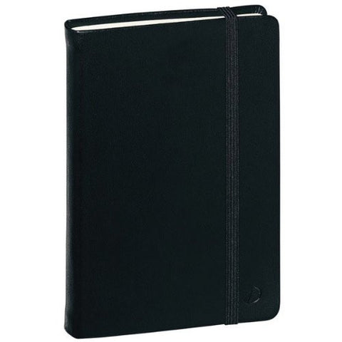 Quo Vadis Habana Journal, Black, 6 1/4 x 9 1/4 Blank Ivory Paper