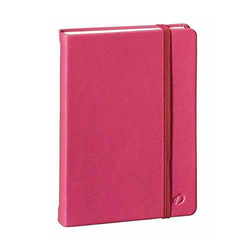 Quo Vadis Habana Journal, Raspberry, 6 1/4 x 9 1/4 Blank Ivory Paper