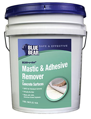 Mastic & Adhesive Remover - BEAN-e-doo 5 Gallon