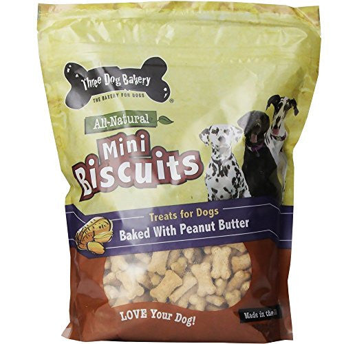 MINI BISCUITS TREATS FOR DOGS (Peanut Butter 32oz)