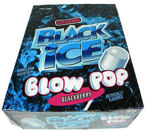 CHARMS, BLOW POP BLACK ICE