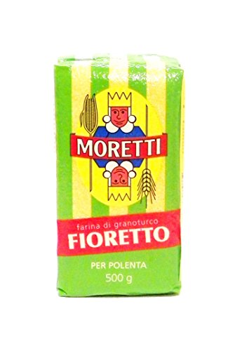 Molini Riuniti Moretti Polenta, Fioretto (Finely Ground Yellow), 500 gr/1.1 lb