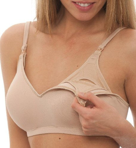 Hands Free Pump Bra: Body Nude, 42DD