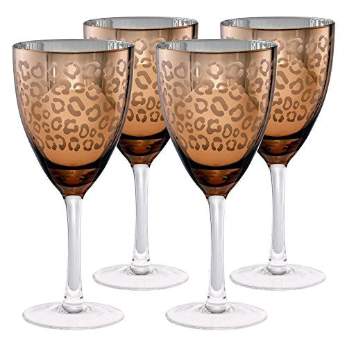 LEOPARD GOLD FOIL WINE, 14 OZ.