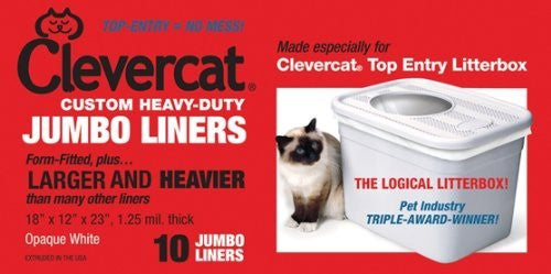 Clevercat Jumbo Liners - 10 ct