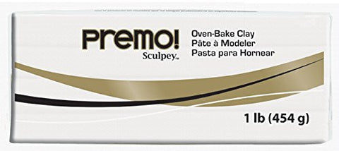 Premo! Sculpey White Translucent, 1lb