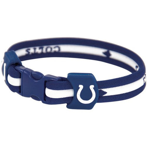 Indianapolis Colts Titanium Sport Bracelet 8.5"