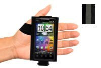 HB Tune arm/hand band for larger phones includng the Galaxy S5 and iPhone 6 - left
