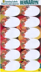 Bernardin Canning Labels - Oval (10 packs)