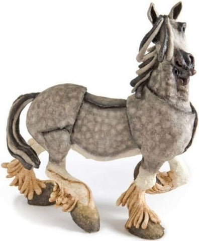 Enesco BREED Fig Grey Dapple Horse