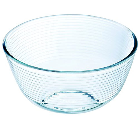 Arcuisine Borosilicate Glass Mixing bowl (8.3-Inch 67 oz.)
