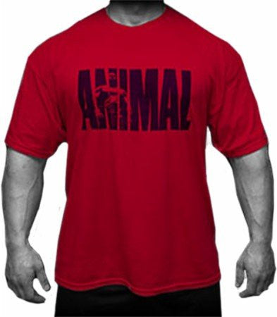 Animal T Shirt Red, Medium