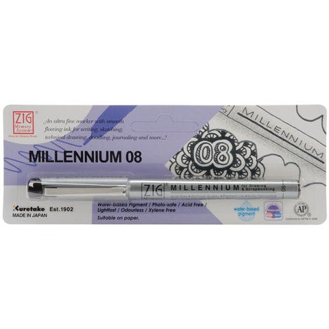 Zig Memory System Millennium 08 1 pc. blister pack - Pure Black