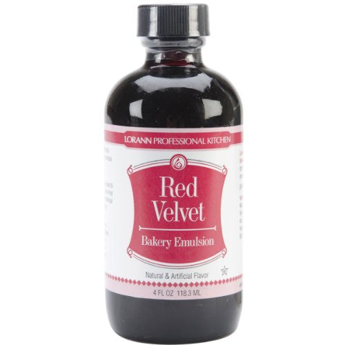Bakery Emulsion, Red Velvet, 4 oz