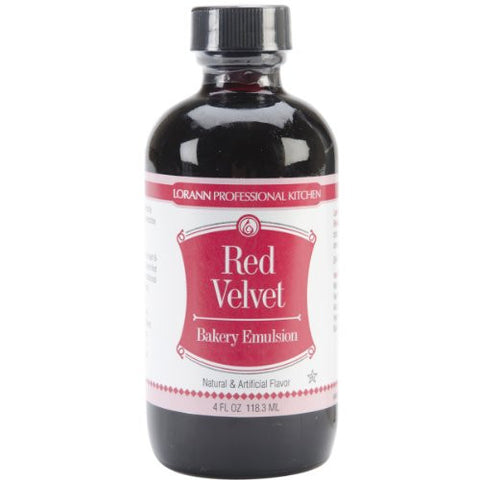 Bakery Emulsion, Red Velvet, 4 oz