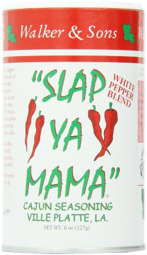 Slap Ya Mama White Pepper Blend Cajun Seasoning 8 oz