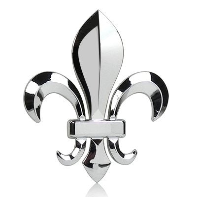 Fleur-de-Lis (3D) Chrome Emblem