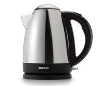Aroma 1.7L Electric Water Kettle - Stainless