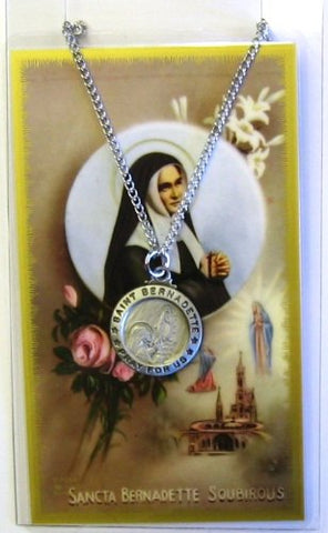 St. Bernadette Prayer Card Set