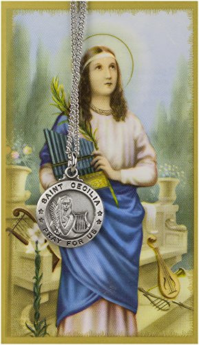 St. Cecilia Prayer Card Set