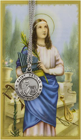 St. Cecilia Prayer Card Set
